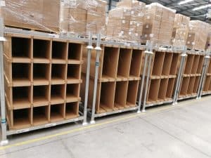 PIX installation at the NHS warehouse