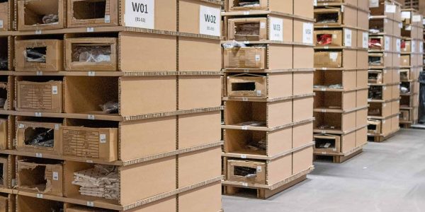 warehouse storage bins for bulk inventory
