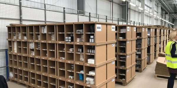 Warehouse optimisation storage system