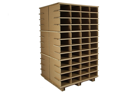 a pix slots warehouse storage unit with empty pick faces