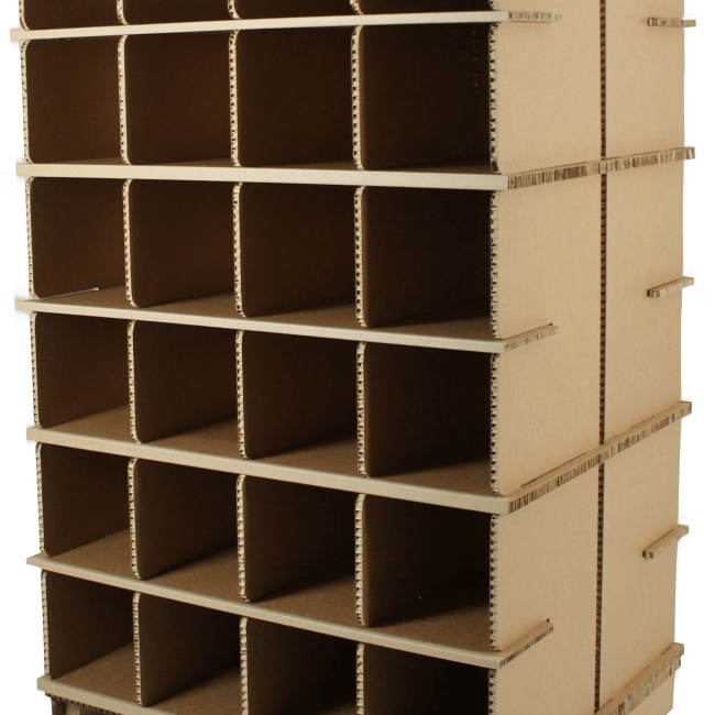 PIX SLOTS Twin 48 strong storage bins for warehousing