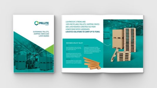 pallets, shipping crates leaflet