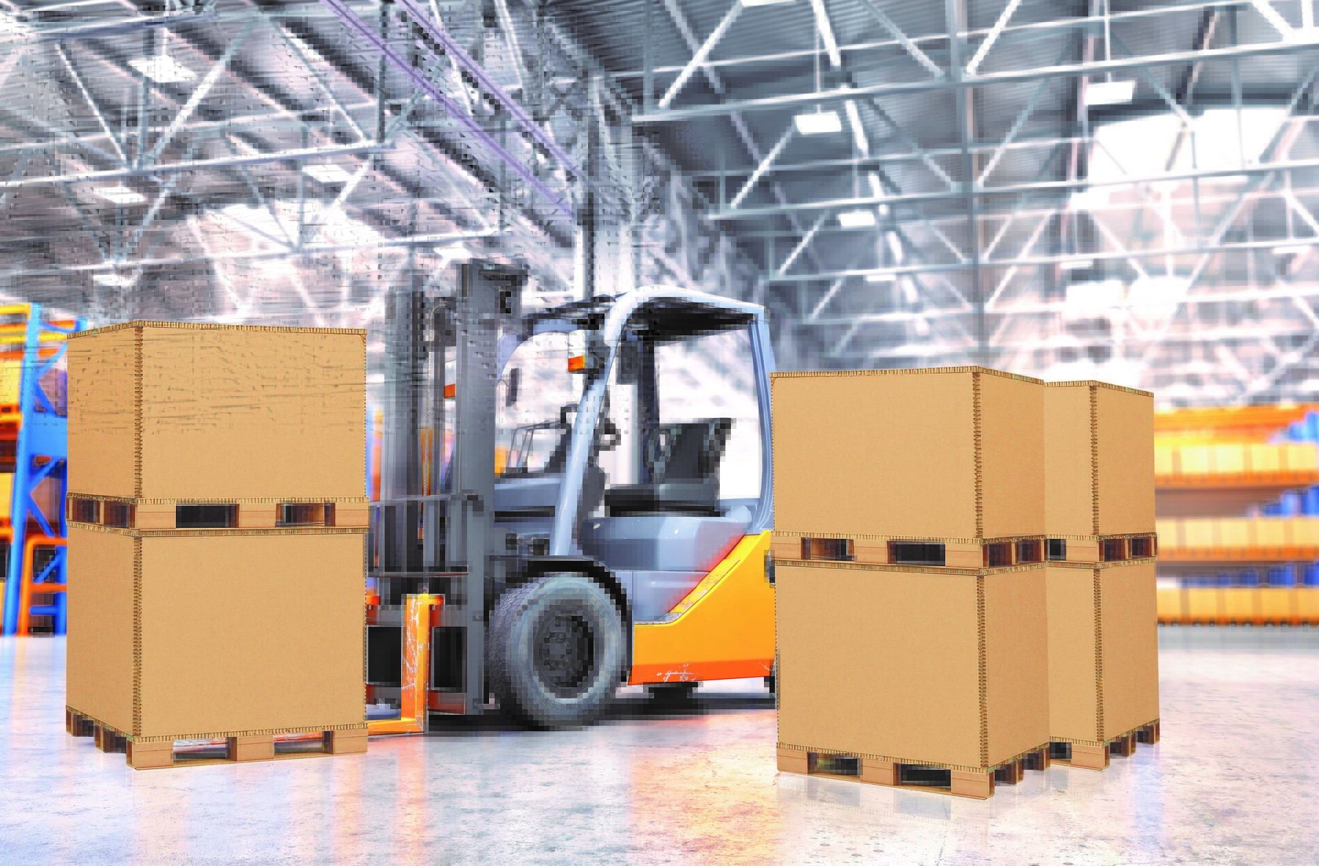Shipping crates Logistics