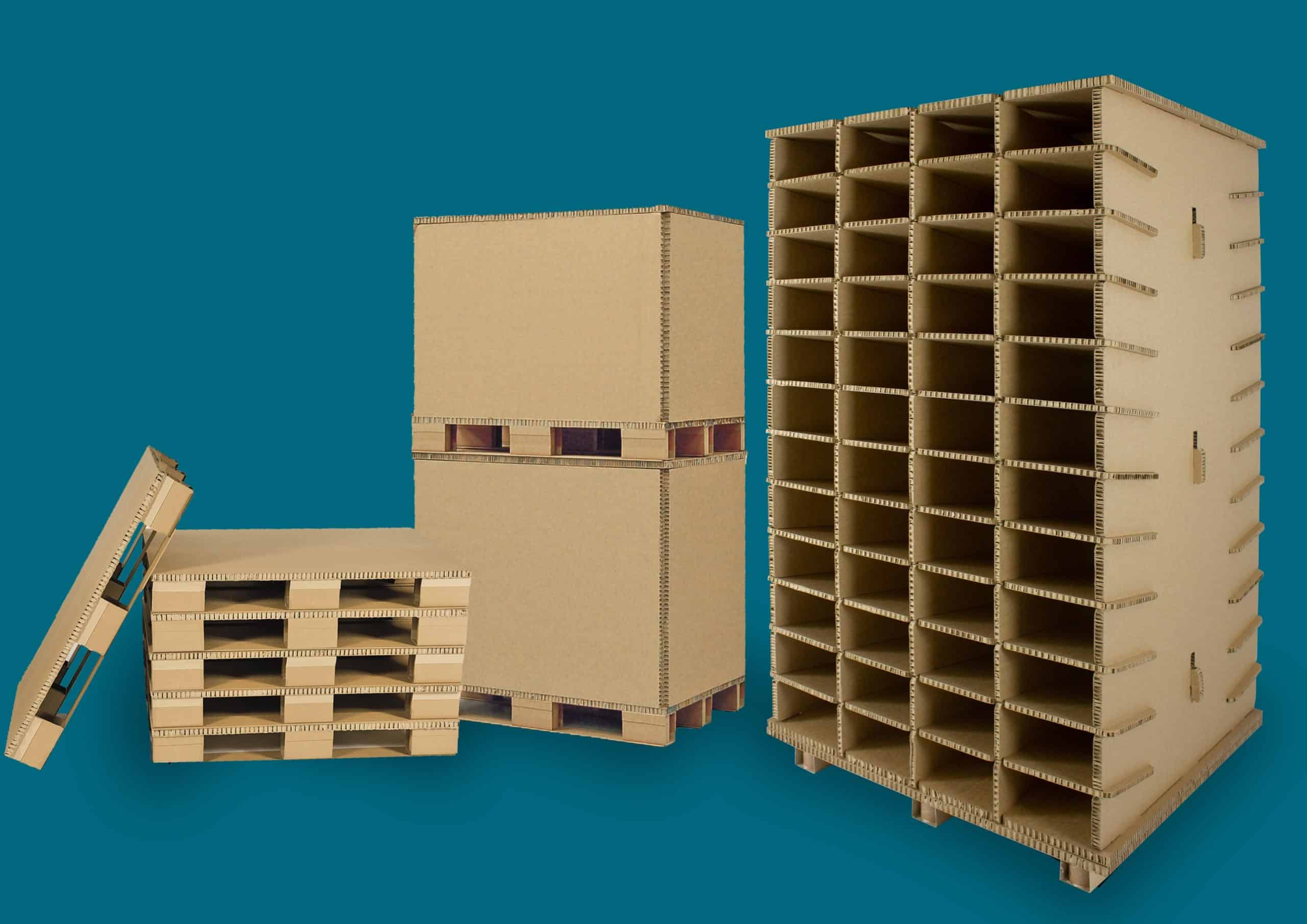 robust shipping crate, pallets and warehouse storage solution