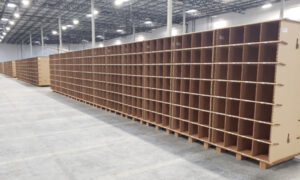 quiet logistics warehouse storage