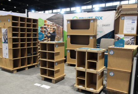 promat stand chicago USA with pix units