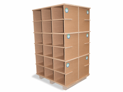 standard warehouse storage USA straight shelves