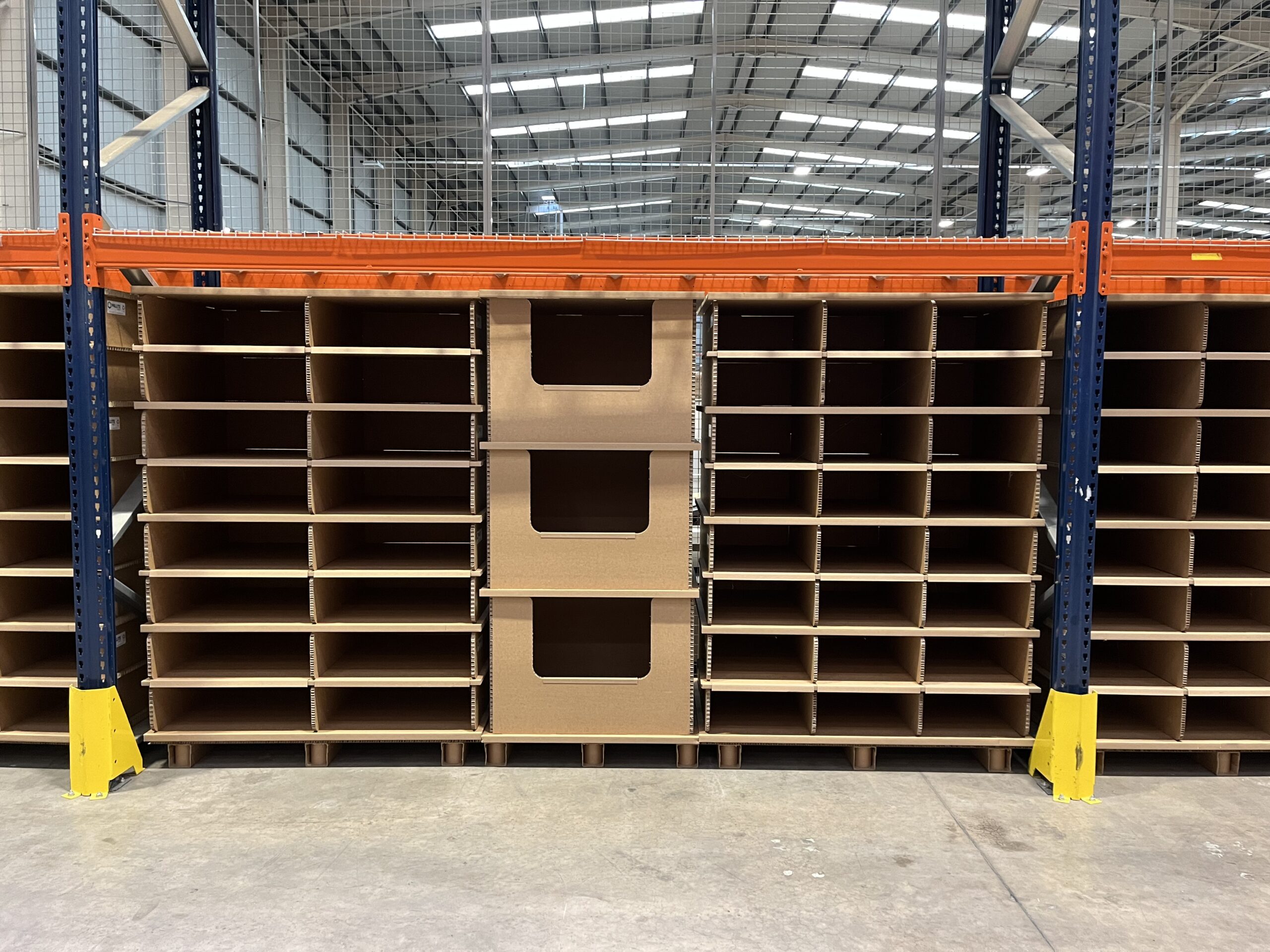 GXO site warehouse storage