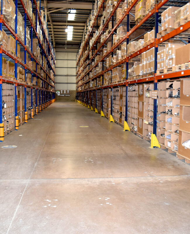 in rack storage GXO